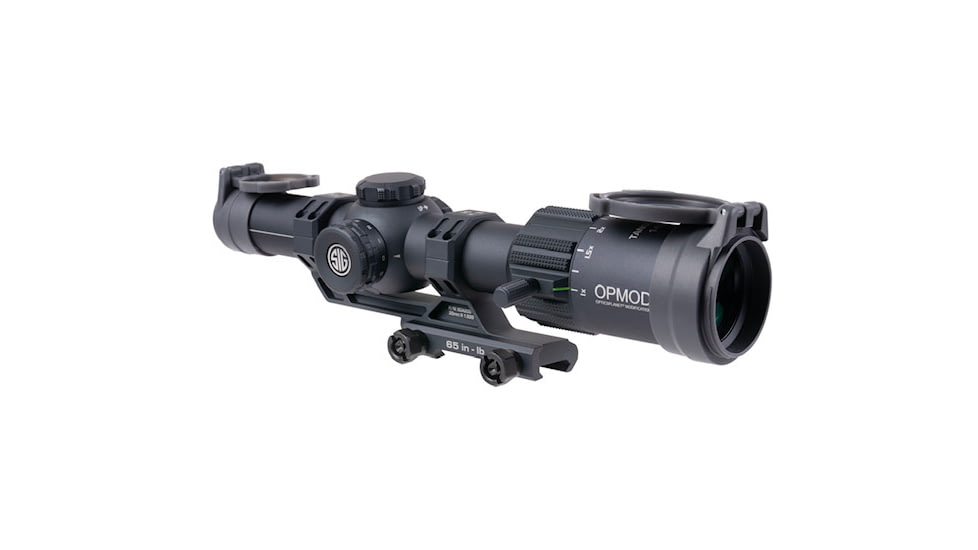 SIG SAUER OPMOD Tango 1-6x24mm MSR Scope, 30mm Tube, Second Focal Plane, BDC 6 Reticle w/1.535 Mount, Gray, SOTM61300