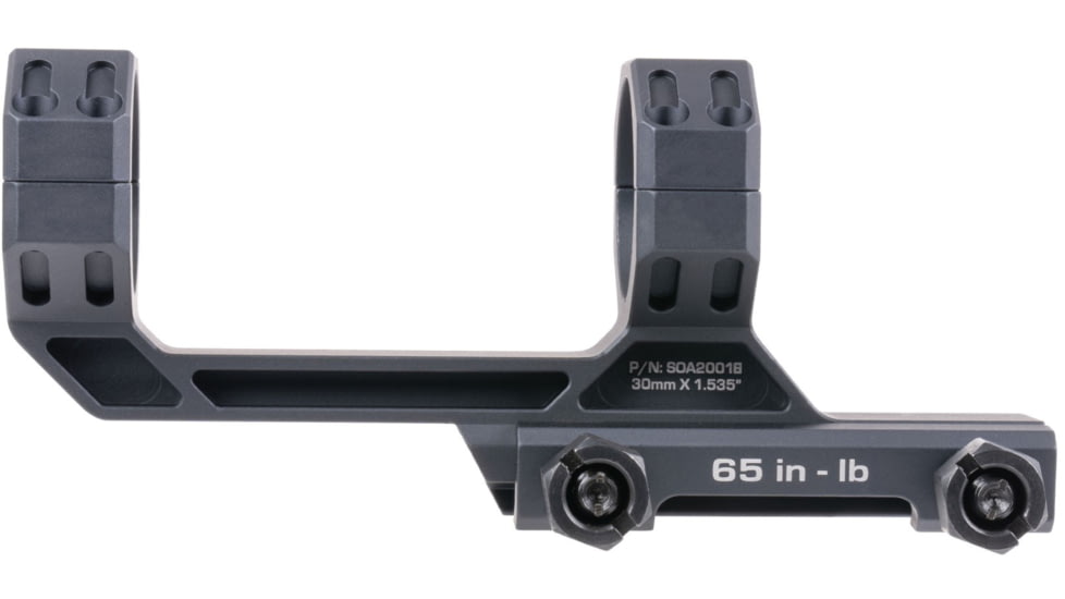 SIG SAUER OPMOD Tango 1-6x24mm MSR Scope, 30mm Tube, Second Focal Plane, BDC 6 Reticle w/1.535 Mount, Gray, SOTM61300