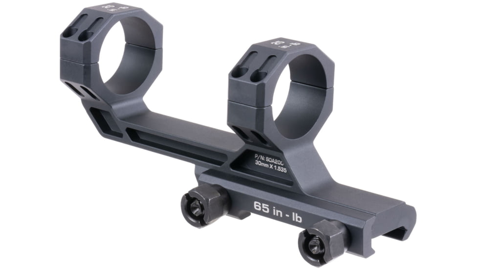 SIG SAUER OPMOD Tango 1-6x24mm MSR Scope, 30mm Tube, Second Focal Plane, BDC 6 Reticle w/1.535 Mount, Gray, SOTM61300