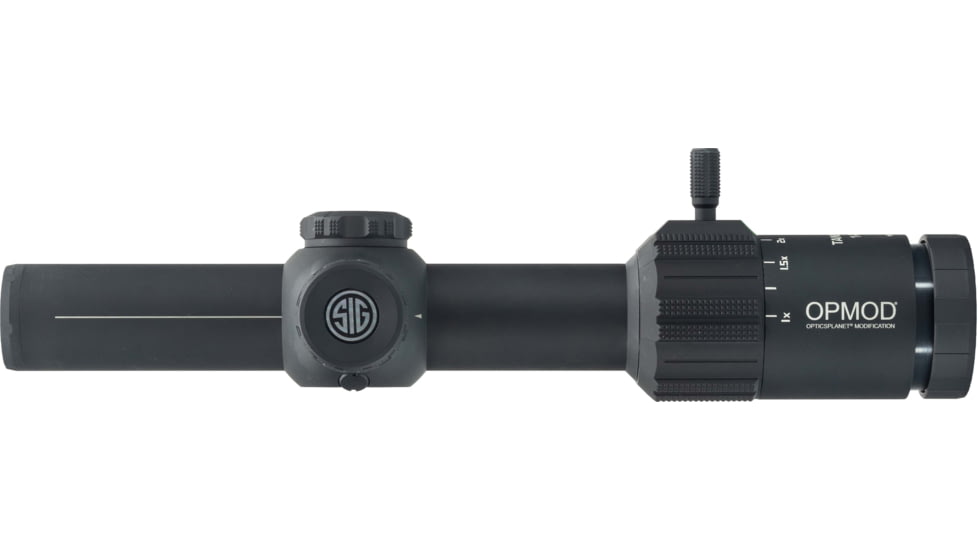 Sig Sauer OPMOD Inc Tango 1-6x24mm MSR Scope, 30mm Tube, Second Focal Plane, BDC 6 Reticle w/1.535 Mount, Gray, SOTM61300