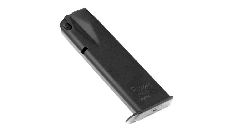 SIG SAUER P226 9mm Luger 15 Round Pistol Magazine, Blued, 1 Pack, Steel, MAG-226-9-15-15RD