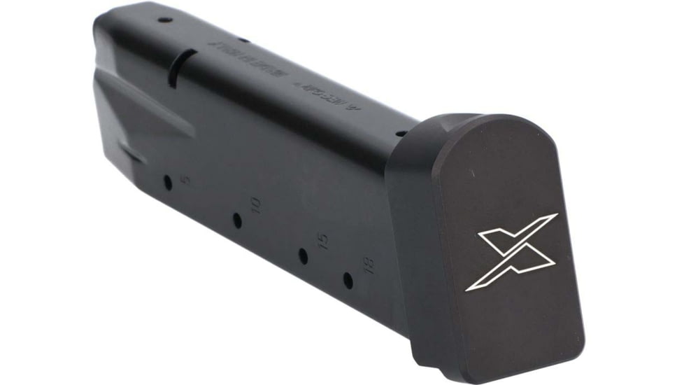 SIG SAUER P226 9mm Premium Extended Pistol Magazine w/Aluminum Baseplate, 20 Rounds, Black, 8901168