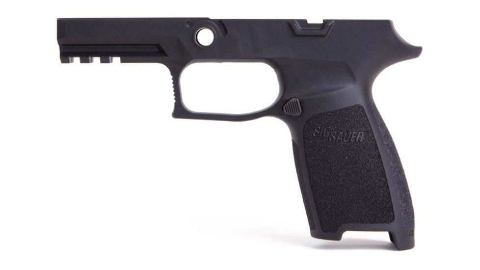 SIG SAUER P320 9/40/357 Carry Grip Module Assembly, Black, Small, GRIP-MOD-CA-943-SM-BLK