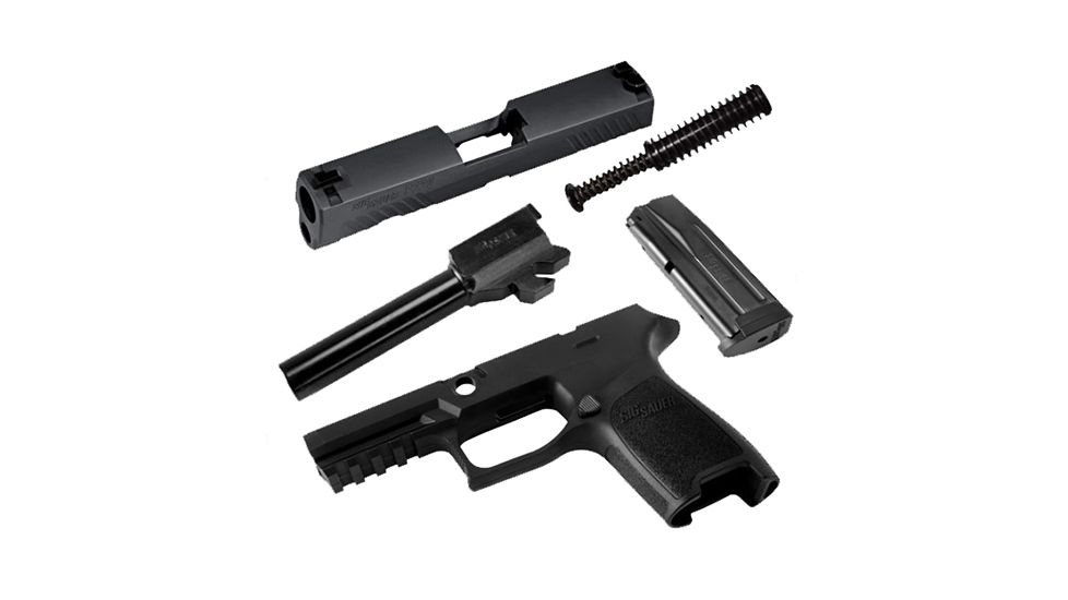 SIG SAUER P320 Caliber X-Change Kit, Compact, .40S&amp;W, Black, CALX-320C-40-BSS
