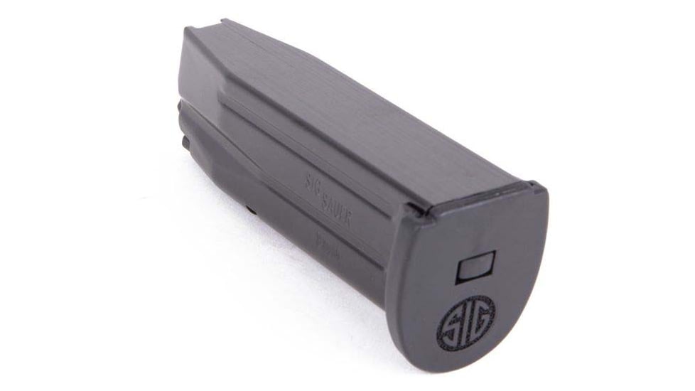 SIG SAUER P320 Compact 9mm Luger 15 Round Pistol Magazine, Blued, 1 Pack, Steel, MAG-MOD-C-9-15-15RD