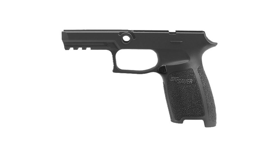 SIG SAUER P320 9/40/357 Carry Grip Module Assembly, Black, Medium, GRIP-MOD-CA-943-M-BLK