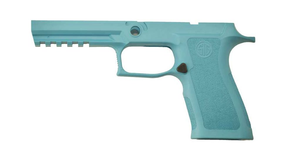 SIG SAUER P320 X-series Full Grip Module Assembly, Blue - GRIP-MODX-F-943-M-BLU