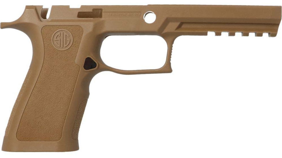 SIG SAUER P320-XFull Size 9/40/357 Grip Module Manual Safety, Coyote, Medium, 8901481