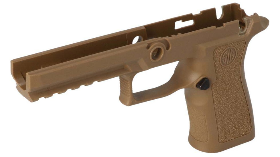 SIG SAUER P320-XFull Size 9/40/357 Grip Module Manual Safety, Coyote, Medium, 8901481