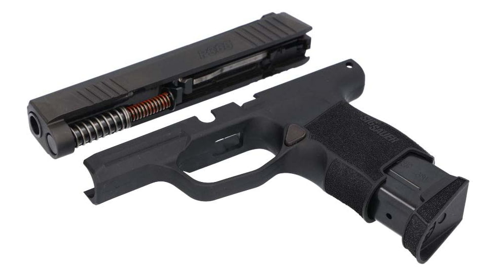 SIG SAUER P365 .380 ACP Caliber X-Change Kit, 3.1in, 10+1, Black Nitride Slide, Black Polymer Frame, Compact, 8900719