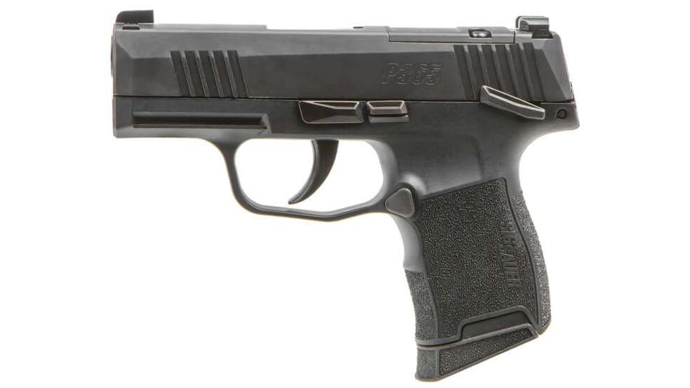 SIG SAUER P365 Mic Comp Semi Auto Pistol with Manual Safety, 9mm Luger, 3.1 in Barrel