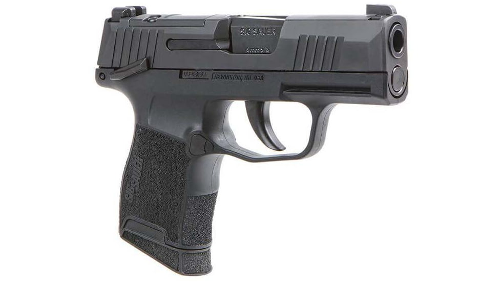 SIG SAUER P365 Mic Comp Semi Auto Pistol with Manual Safety, 9mm Luger, 3.1 in Barrel