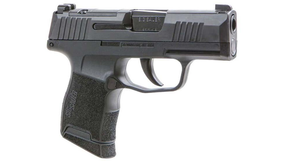 SIG SAUER P365 Mic Comp Semi Auto Pistol with Manual Safety, 9mm Luger, 3.1 in Barrel