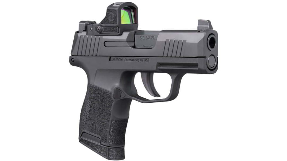 SIG SAUER P365 Mic Comp Semi Auto Pistol with Manual Safety, 9mm Luger, 3.1 in Barrel