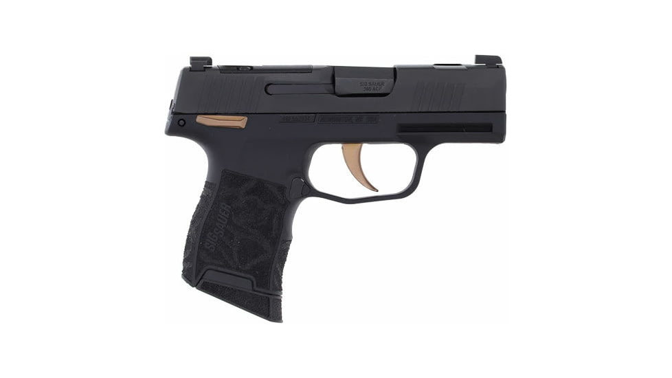 SIG SAUER P365 Rose Semi Auto Pistol with Manual Safety, 380 Auto, 3.1 in Barrel