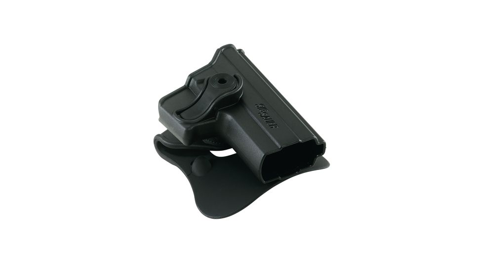 Sig Sauer Paddle Retention Holster For P229 9 mm Rail Model Black Polymer Right Hand HOL-RPR-2299BLK