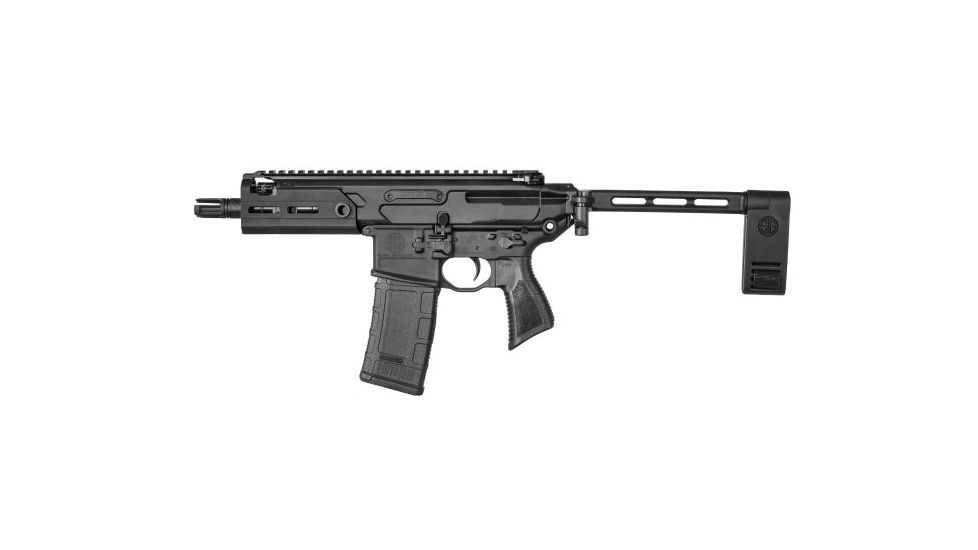 SIG SAUER Pivoting Contour Folding Brace for MCX, MPX, Black, PCB-X-FOLD-BLK