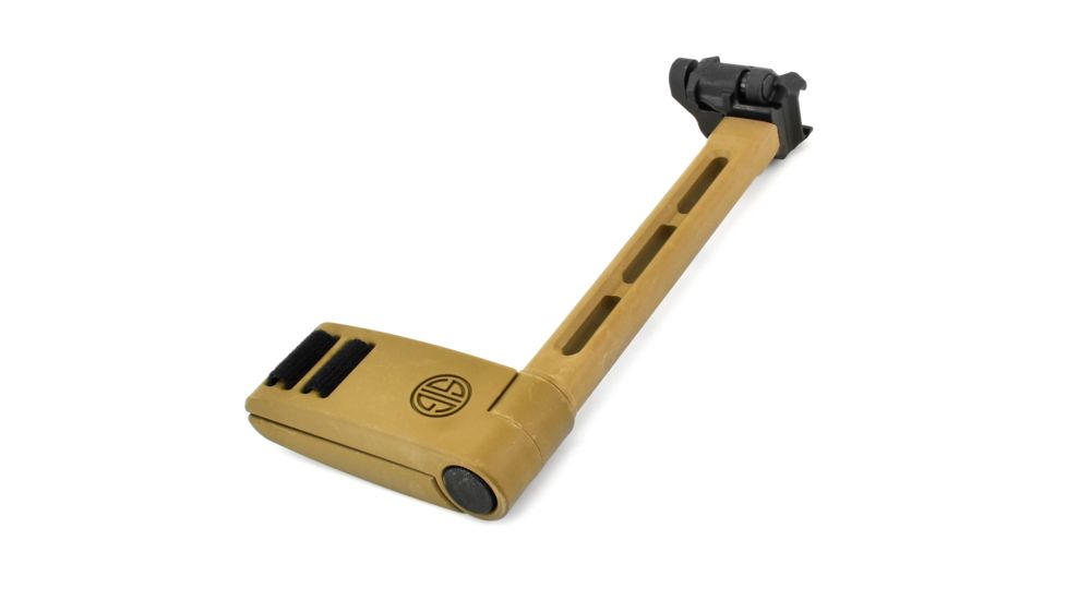 SIG SAUER Pivoting Contour Folding Brace for MCX, MPX, Coyote Tan, PCB-X-FOLD-COY