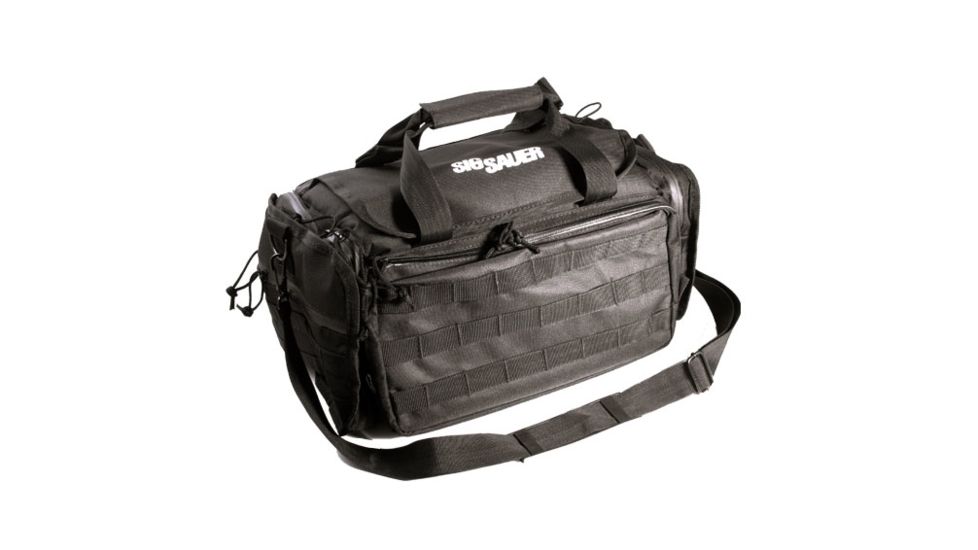 Sig Sauer Range Bag Black Ballistic Nylon 10x15x9.5 With Logo T01B