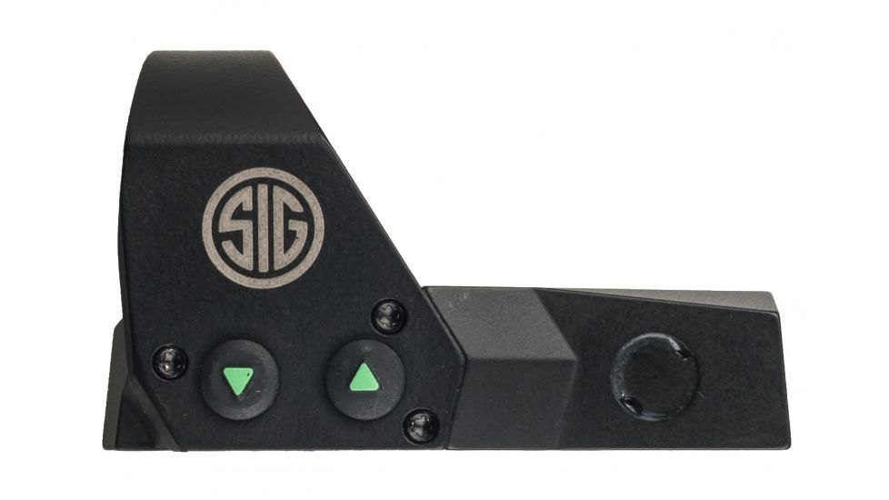 SIG SAUER Romeo 1 1x30mm Reflex Sight, 3 MOA Red Dot Reticle, 1.0 MOA Adj, Black SOR11099