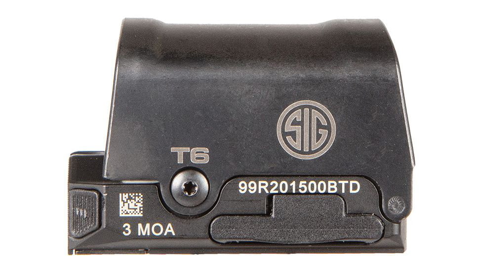 SIG SAUER Romeo2 Red Dot Sight, 1x30mm, Circle Dot Dual Reticle, Black, SOR21000