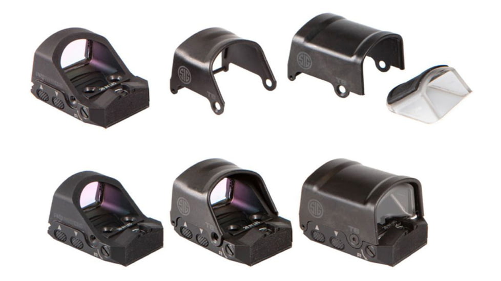 SIG SAUER Romeo2 Red Dot Sight, 1x30mm, Circle Dot Dual Reticle, Black, SOR21000