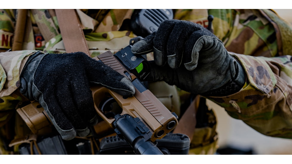 SIG SAUER Romeo2 Red Dot Sight, 1x30mm, Circle Dot Dual Reticle, Black, SOR21000