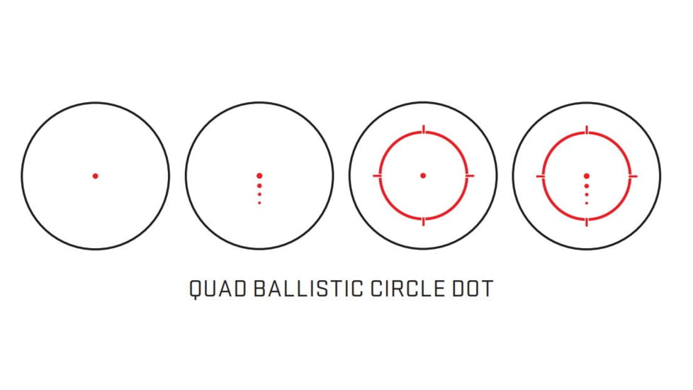 SIG SAUER Romeo 4T-PRO, 1x20mm, Red Dot Sight, Red Dot Sight, BLACK, SOR44101