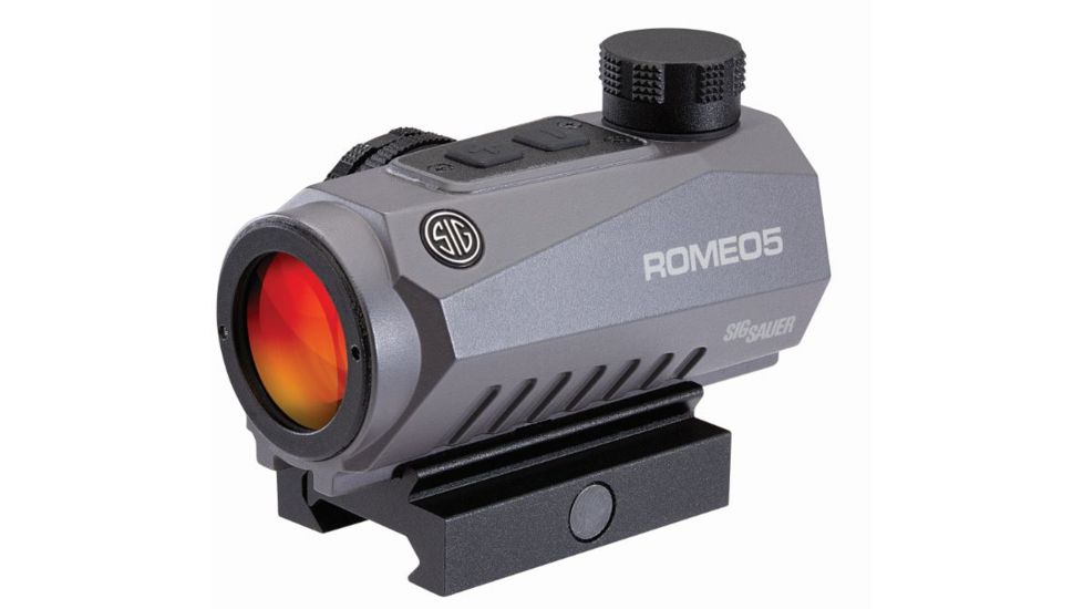 Sig Sauer Romeo5 1x20 Compact Red Dot Sig Sauerht w/4 MOA Red Dot, Graphite SOR51001