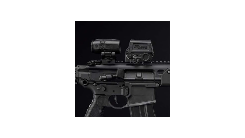 SIG SAUER Romeo 8T-AMR Red Dot Sight Combo Kit, 1x40mm/3x22mm, QBCD 2.0 Reticle, Black, SORJ8T101