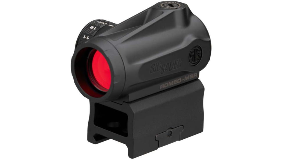SIG SAUER ROMEO-MSR Gen 2 1x20mm Reflex Red Dot Sight and JULIET5 Micro 5x24mm Magnifier Combo Kit, Black, SORJMSR501