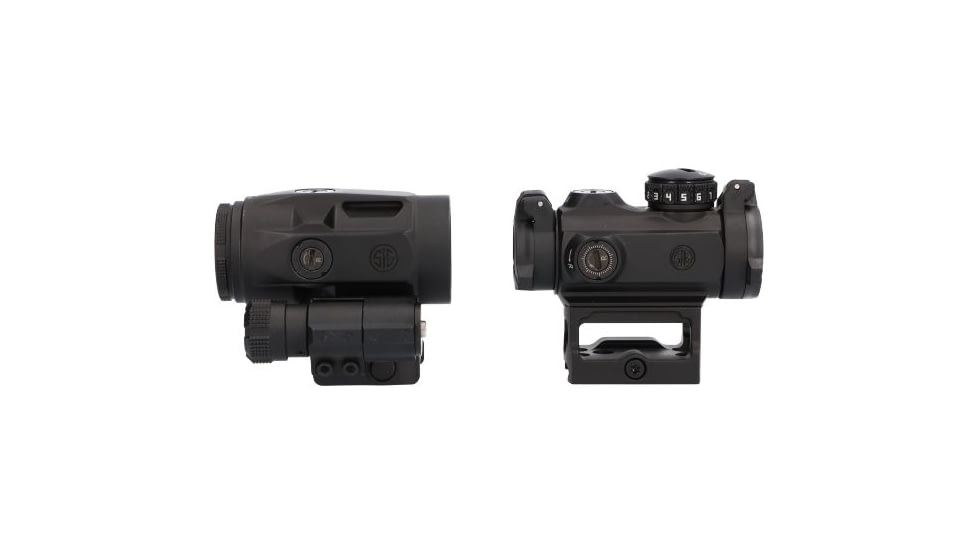 SIG SAUER ROMEO-MSR Gen 2 1x20mm Reflex Red Dot Sight and JULIET5 Micro 5x24mm Magnifier Combo Kit, Black, SORJMSR501