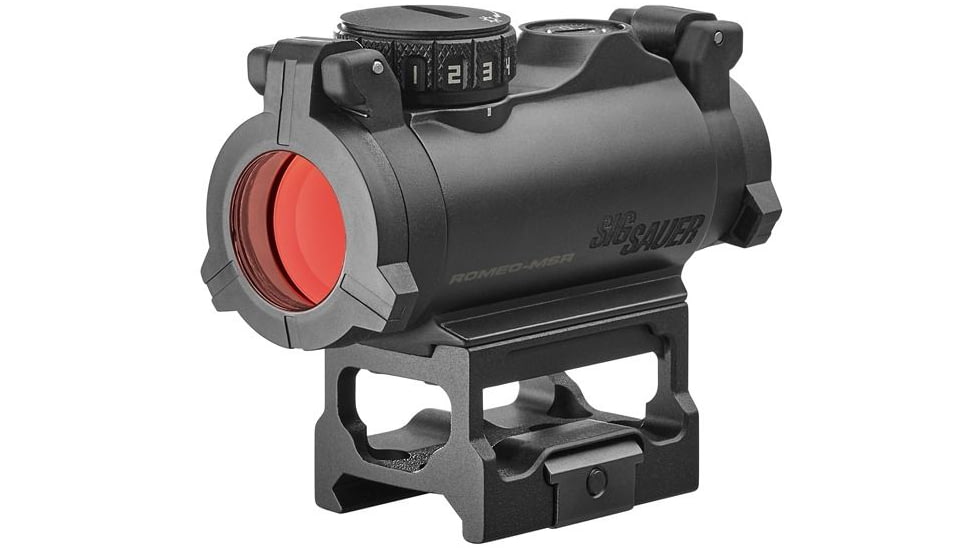 SIG SAUER ROMEO-MSR Gen 2 1x20mm Reflex Red Dot Sight and JULIET5 Micro 5x24mm Magnifier Combo Kit, Black, SORJMSR501