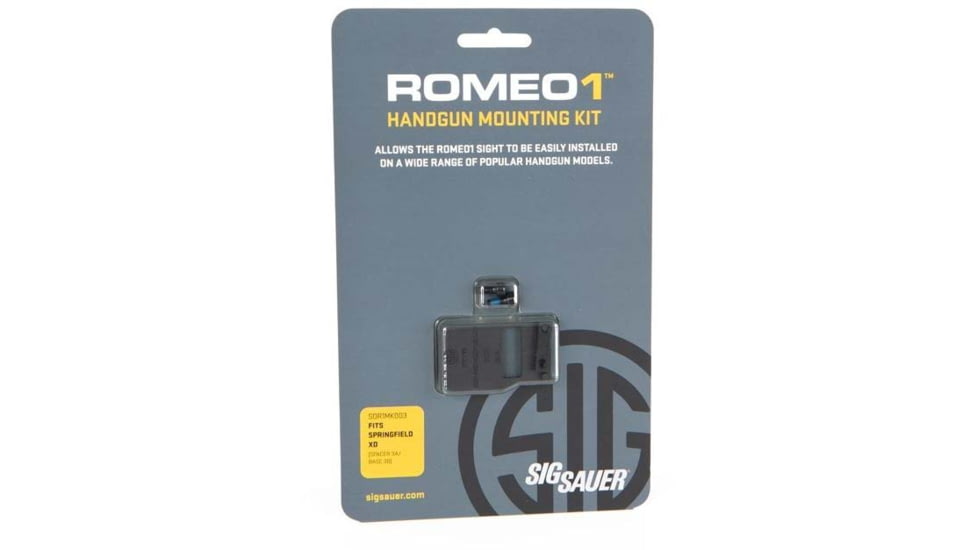 SIG SAUER Romeo Red Dot Mounting Kit, Springfield XD, black, small, SOR1MK003