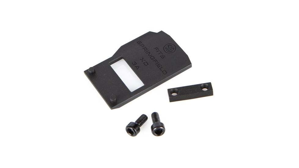 SIG SAUER Romeo Red Dot Mounting Kit, Springfield XD, black, small, SOR1MK003