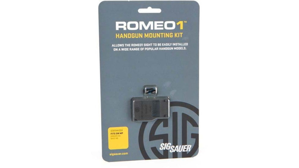 SIG SAUER Romeo Red Dot Mounting Kit, SW MP, black, small, SOR1MK004