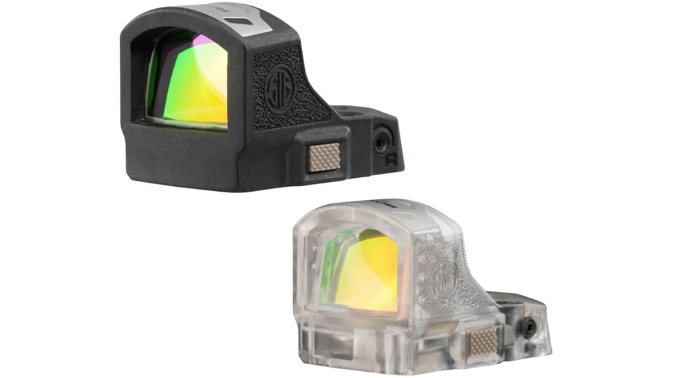 SIG SAUER Romeo-RS Compact 1x24mm Reflex Red Dot Sight, Black, Clear