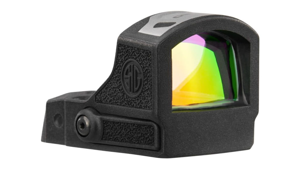 SIG SAUER Romeo-RS Compact Reflex Red Dot Sight, Black Housing/Rose Shroud, SOR02138