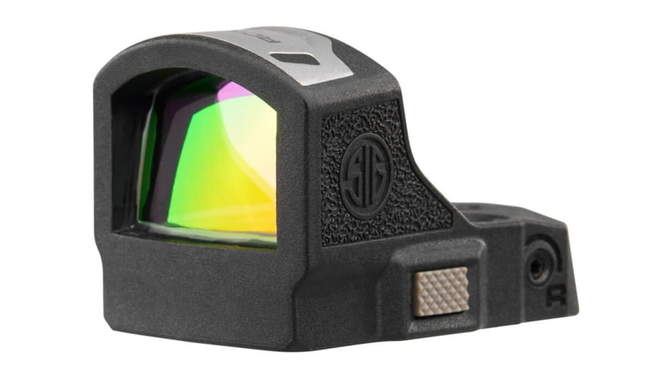 SIG SAUER Romeo-RS Compact Reflex Red Dot Sight, Black Housing/Rose Shroud, SOR02138