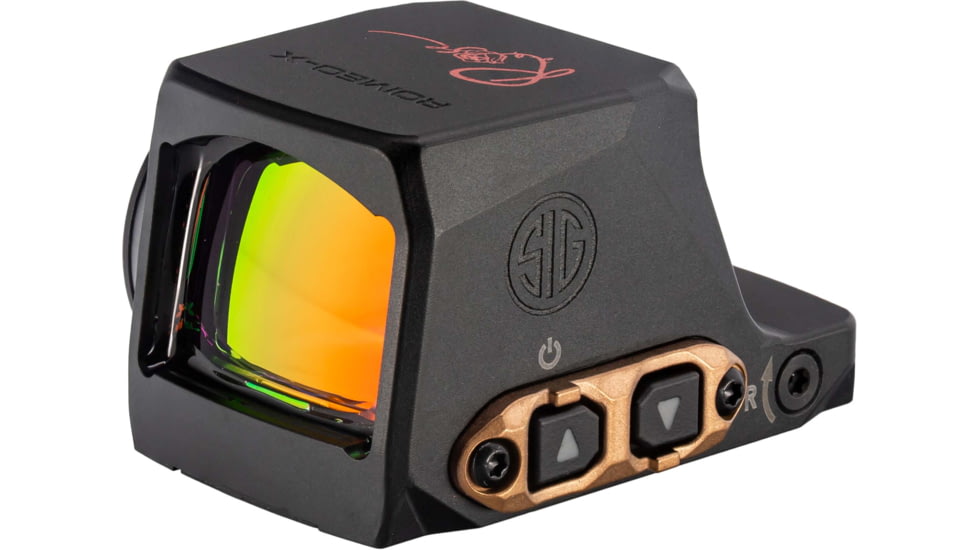 SIG SAUER Romeo-X 1x Reflex Sight Compact Footprint, Circle Dot, Rose, SORX1408