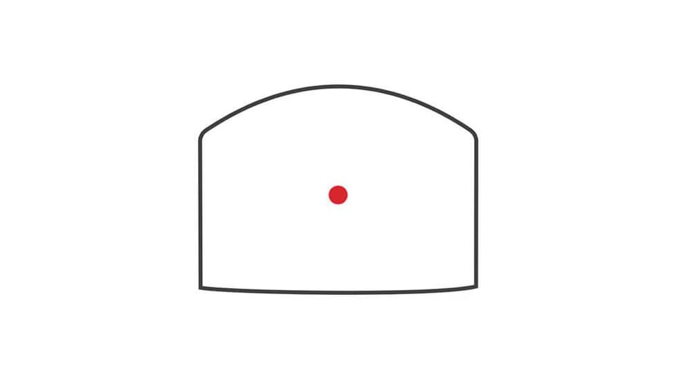 SIG SAUER Romeo-X SIG-LOC Compact 1x24mm Reflex Red Dot Sight, 3 MOA Red Dot, Black, SORX1630