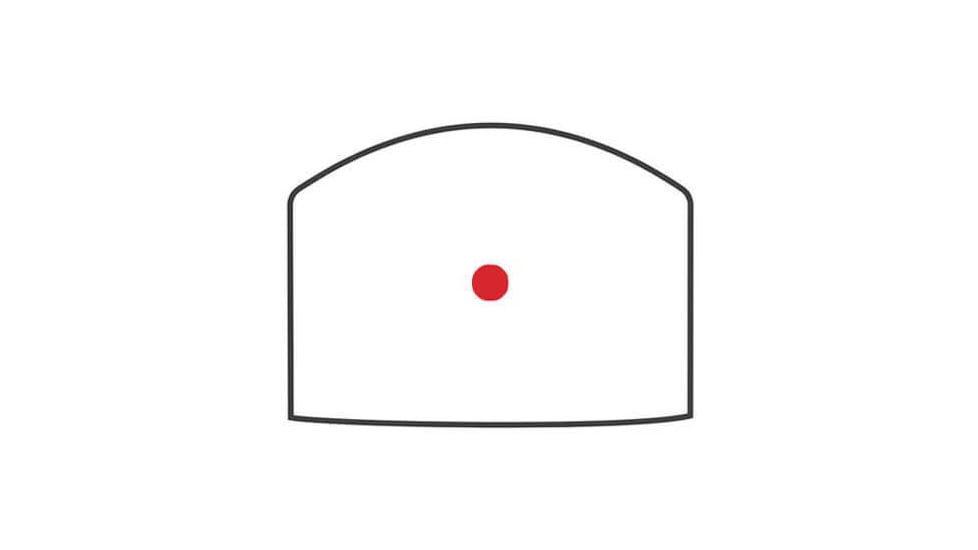 SIG SAUER Romeo-X SIG-LOC Compact 1x24mm Reflex Red Dot Sight, 6 MOA Red Dot, Black, SORX1660