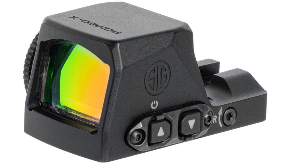 SIG SAUER ROMEO-X PRO 1x24mm Reflex Red Dot Sight, 3 MOA Red Dot, Black, SORX1030