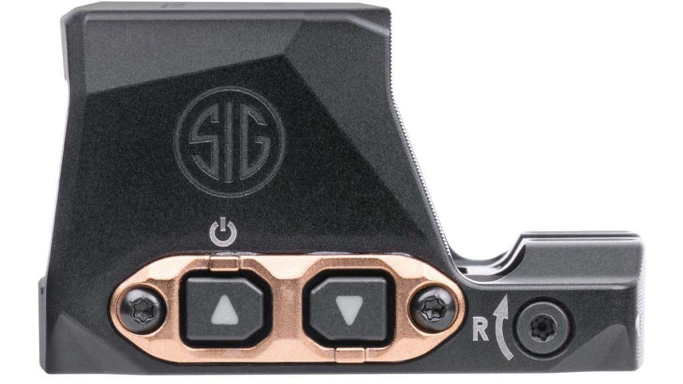 SIG SAUER Romeo-X ROSE Compact 1x24mm Red Dot Sight, 2 MOA Red Dot / 32 MOA Circle, Black/Rose Gold, SORX1208