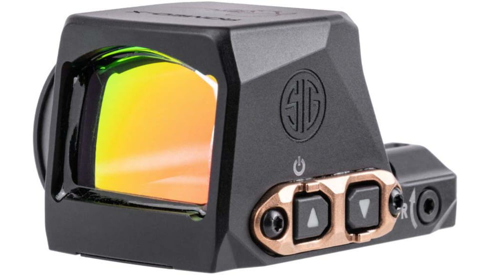 SIG SAUER Romeo-X ROSE Compact 1x24mm Red Dot Sight, 2 MOA Red Dot / 32 MOA Circle, Black/Rose Gold, SORX1208