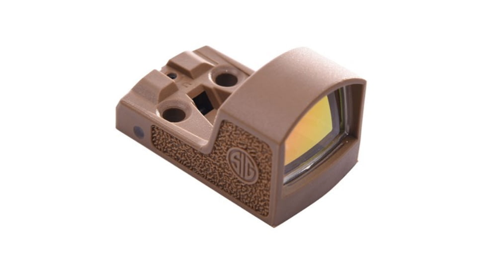 SIG SAUER Romeo Zero 1x30mm Red Dot Sight, 3 MOA Reticle, Sig P365/P365XL, Coyote, Small, SOR01303