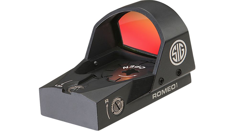 Sig Romeo 1 1x30 Mini Reflex Sight w/M1913 Rail Interface, Graphite SOR11002