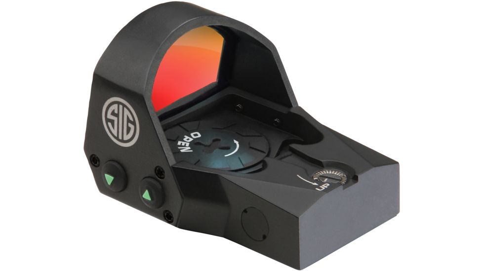 Sig Romeo 1 1x30 Mini Reflex Sight w/M1913 Rail Interface, Graphite SOR11002