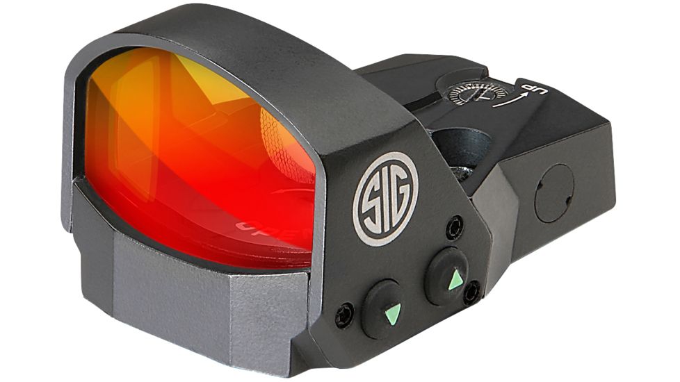 Sig Romeo 1 1x30 Mini Reflex Sight w/M1913 Rail Interface, Graphite SOR11002