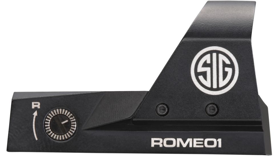 Sig Romeo 1 1x30 Mini Reflex Sight w/M1913 Rail Interface, Graphite SOR11002